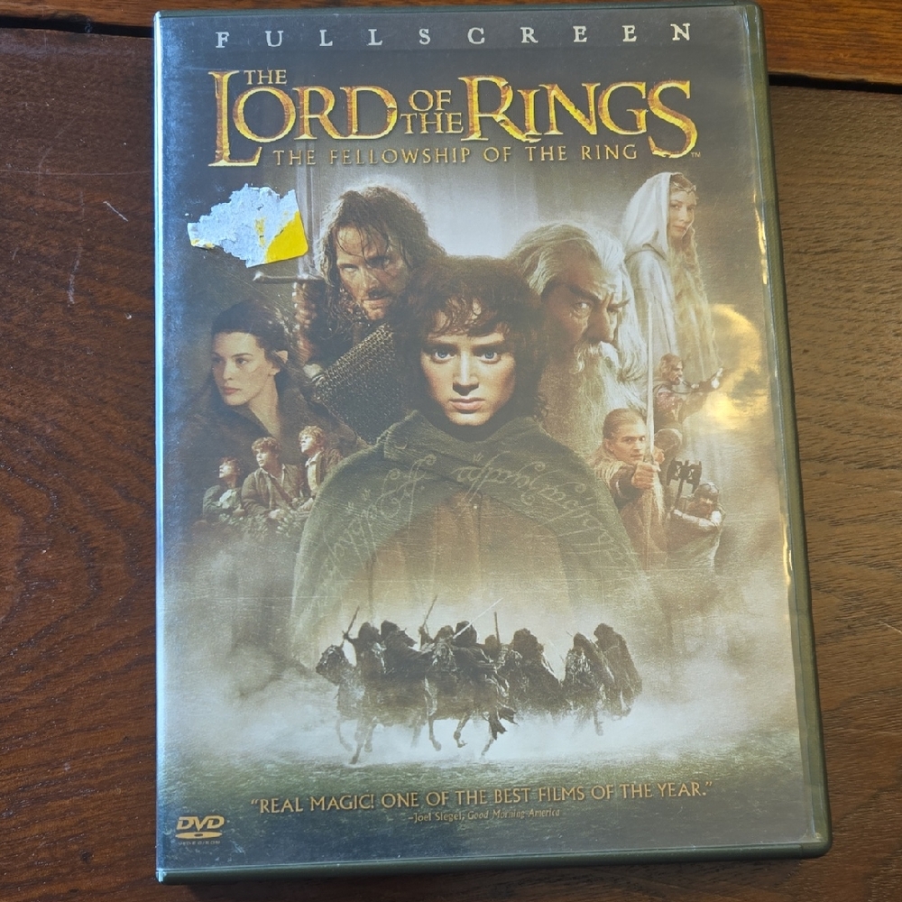 The Lord of the Rings: The Fellowship of the Ring DVD